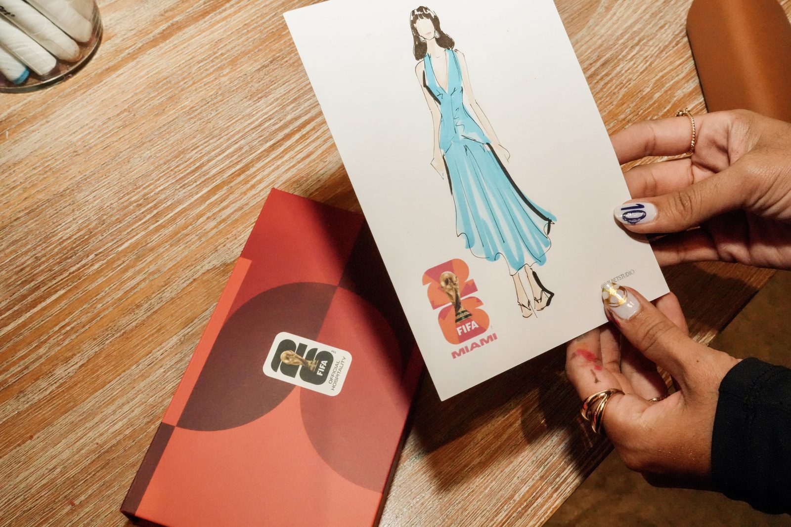 FIFA World Cup 2026 — Live Fashion Sketches